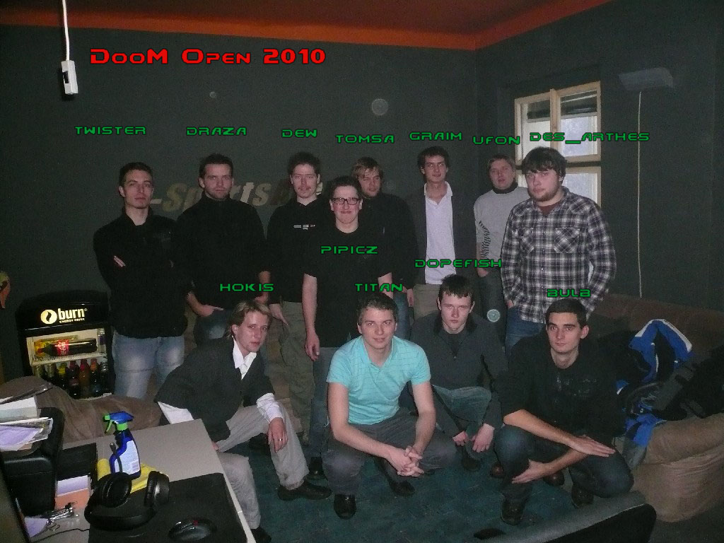 Účastníci DooM Open 2010